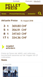 Mobile Screenshot of pelletpreis.ch